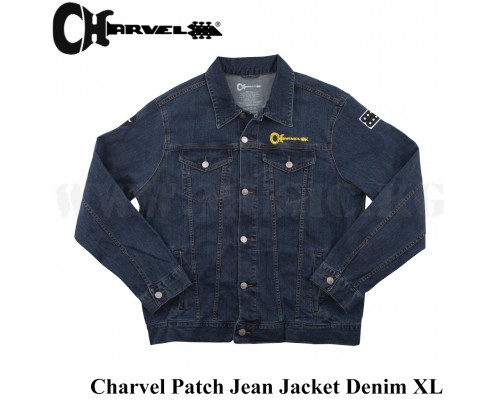 Куртка Charvel® Patch Jean Jacket, Denim, XL