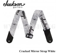 Ремень Jackson Cracked Mirror Strap, White, 2" Jackson