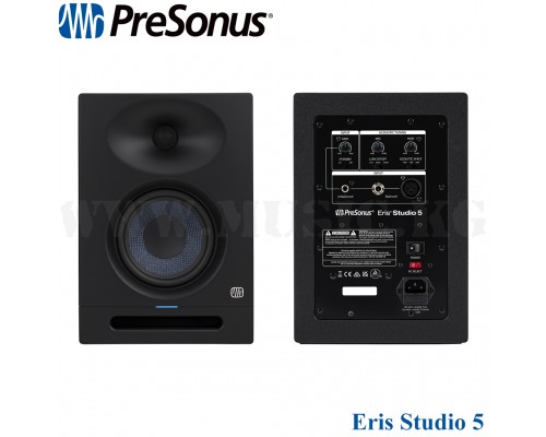 Студийные мониторы PreSonus Eris Studio 5, Black, 220-240V EU (пара)