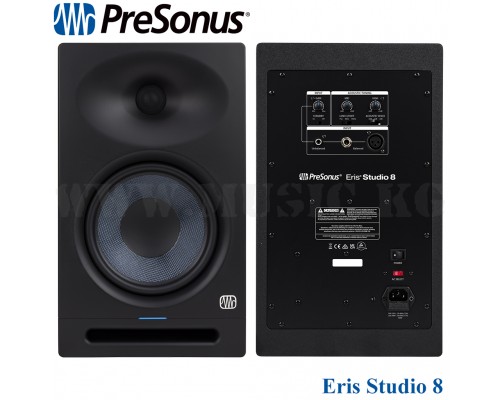 Студийные мониторы PreSonus Eris Studio 8, Black, 220-240V EU (пара)