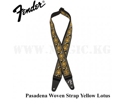 Ремень Pasadena Woven Strap, Yellow Lotus, 2" Fender
