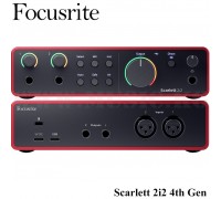 Звуковая карта Focusrite Scarlett 2i2 4th Gen