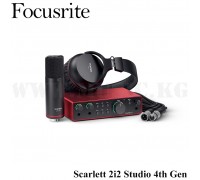 Студийный комплект Focusrite Scarlett 2i2 Studio 4th Gen