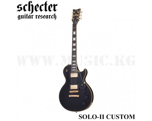 Электрогитара Schecter Solo-II Custom Aged Black Satin