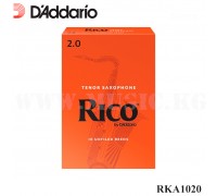 Трость для тенор саксофона D'Addario Rico RKA1020