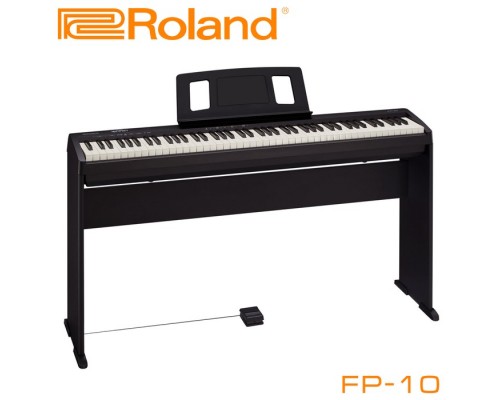 Цифровое фортепиано Roland FP-10 BK 