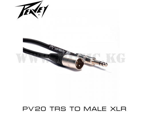 Коммутационный кабель PV'20 TRS to Male XLR (6м)