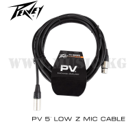 Микрофонный кабель PV 5' Low Z mic Cable