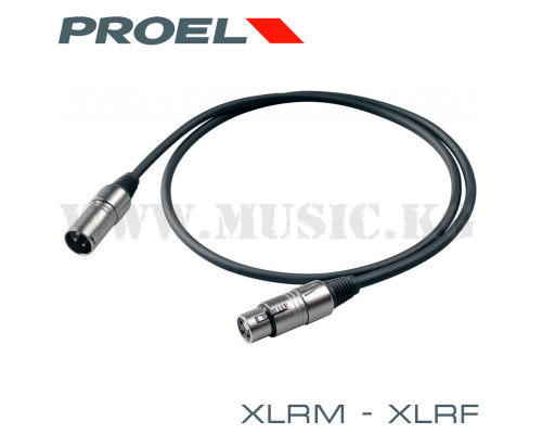Микрофонный кабель Proel XLR M - XLR F (5м)