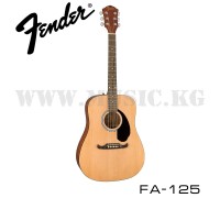 Акустическая гитара Fender FA-125 Dreadnought, Walnut Fingerboard, Natural