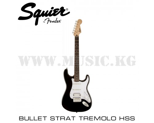 Электрогитара Bullet® Stratocaster® HSS, Laurel Fingerboard, Black