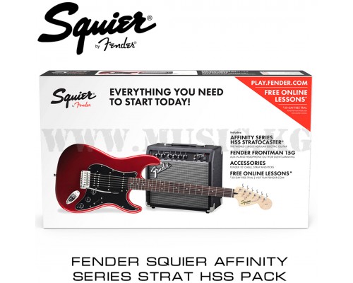 Набор Squier Affinity SERIES™ STRATOCASTER® HSS PACK