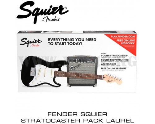 Набор Squier Stratocaster® PACK, BLACK