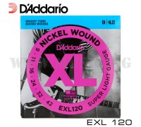 Струны для электрогитары D'Addario EXL120