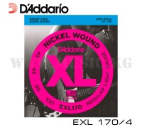 Струны для бас-гитары D'Addario EXL170-4