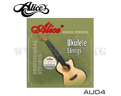 Струны для укулеле сопрано Alice AU04