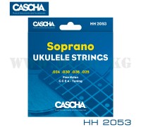 Струны для сопрано укулеле Cascha HH 2053 Premium Soprano Ukulele Strings