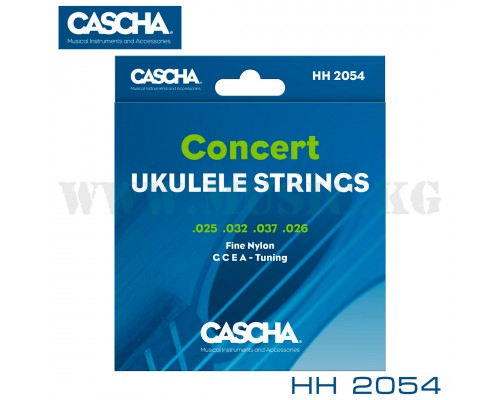 Струны для концертной укулеле Cascha HH 2054 Premium Concert Ukulele Strings 