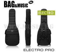 Полужесткий чехол для электрогитары Bag&Music Electro Pro Black