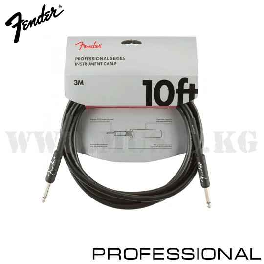 Инструментальный кабель Fender Professional Series (3м)