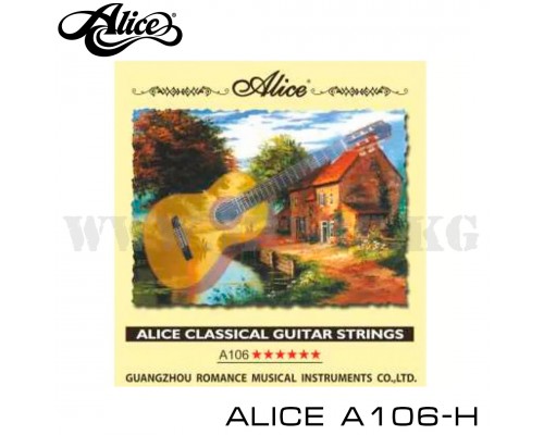 Струны для классической гитары ALICE A106-H