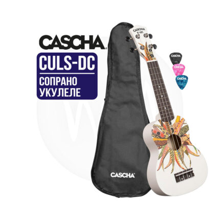 CULS-DC Soprano Ukulele Dream Catcher (чехол и 3 медиатора в комплекте)