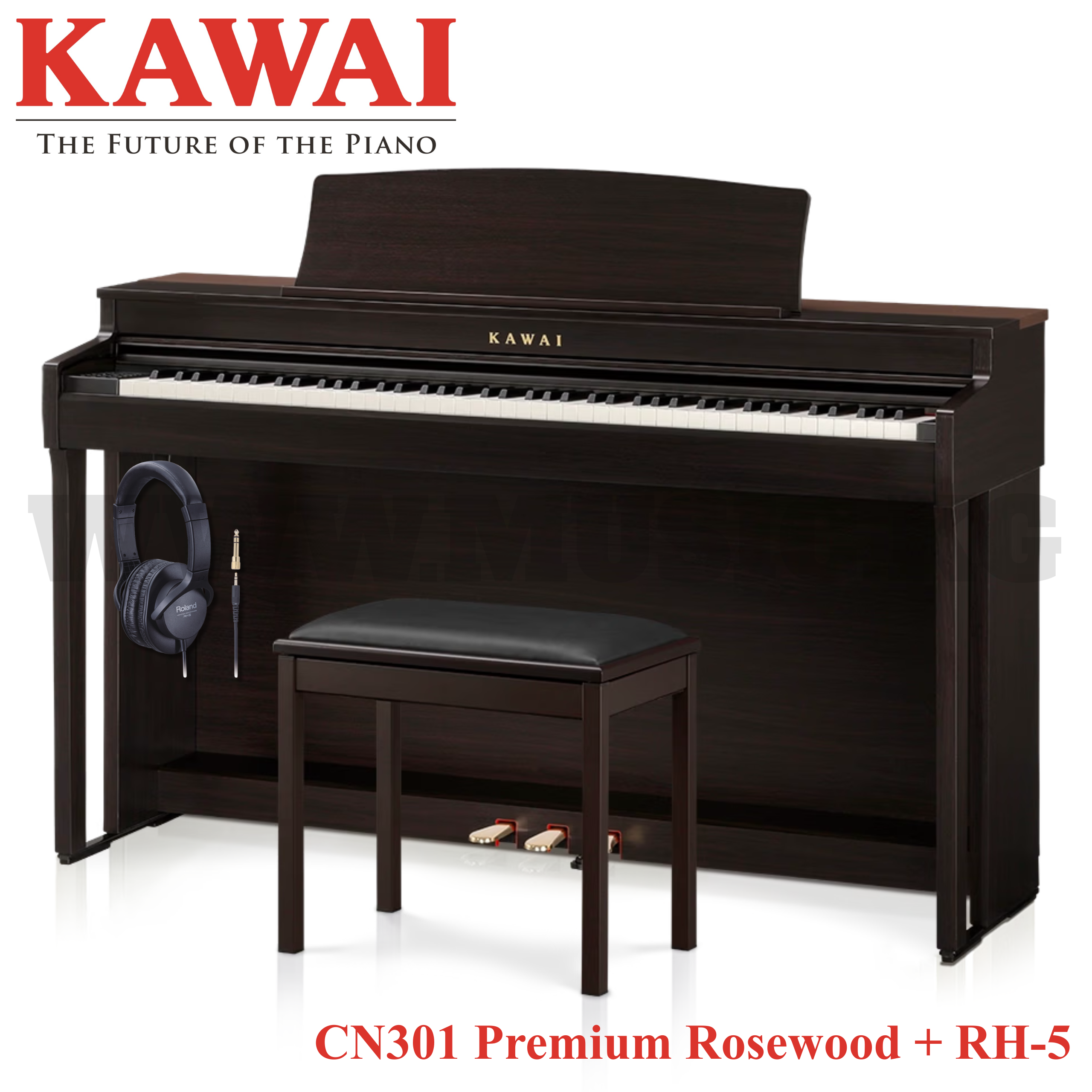 CN301 Premium Rosewood + RH-5