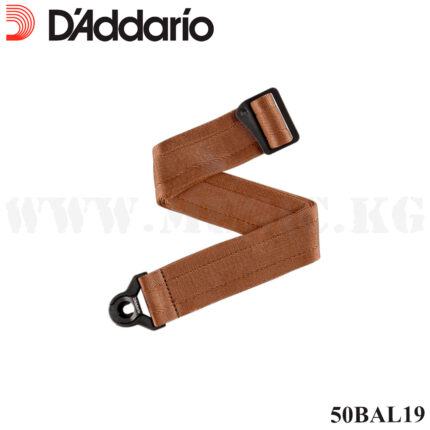 Ремень для гитары D'Addario 50BAL19 Umber Brown