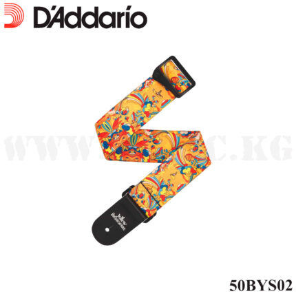 Ремень для гитары D'Addario 50BYS02 Yellow Submarine Primrose Prairie