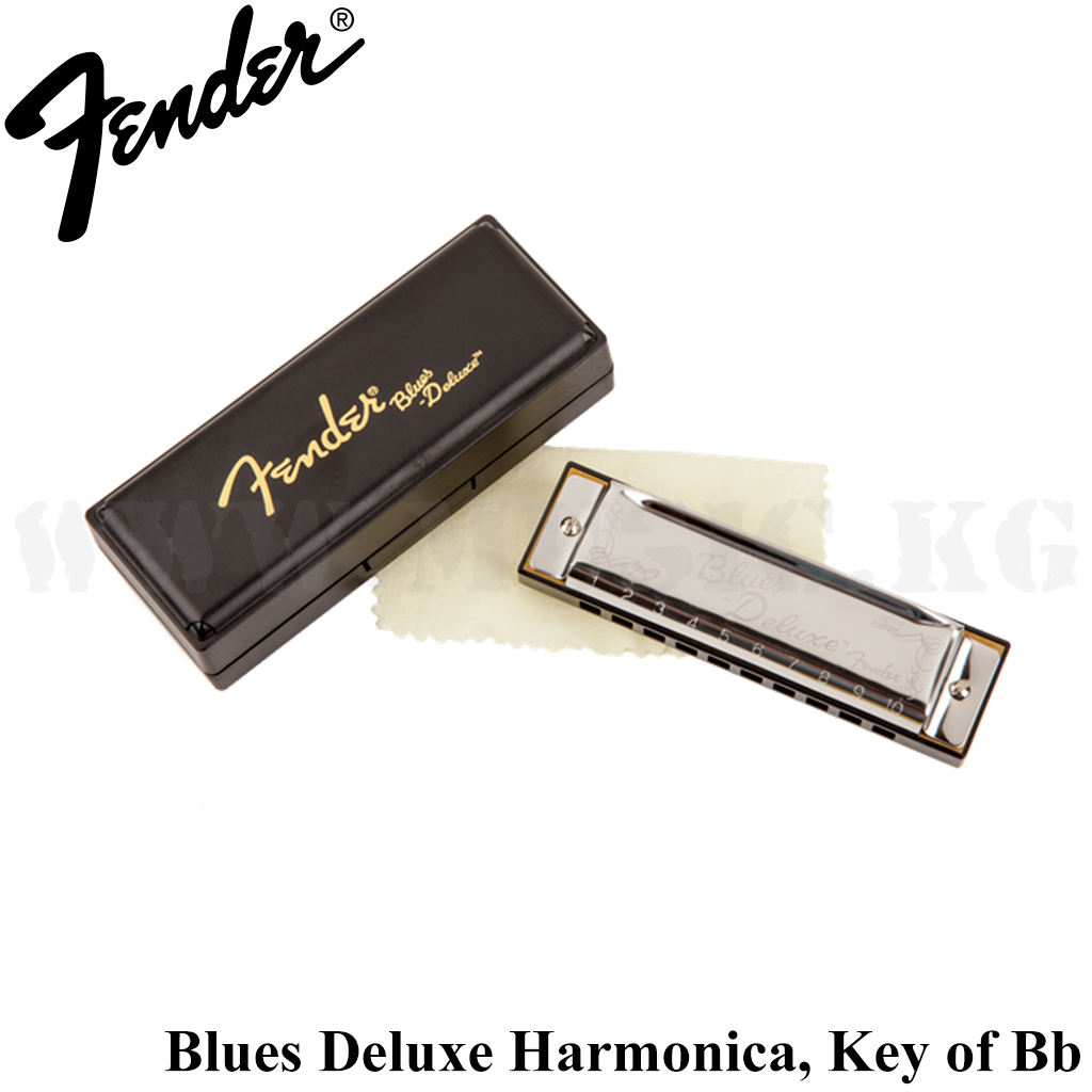 Blues Deluxe Harmonica, Key of Bb