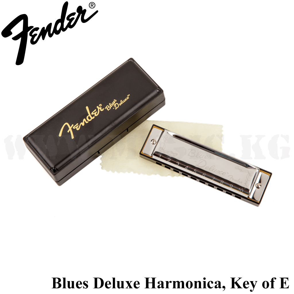 Blues Deluxe Harmonica, Key of E