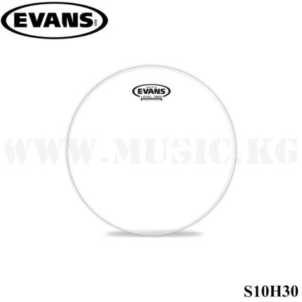 S10H30 Однослойный резонаторный пластик Hazy 300 Snare Side для тома, прозрачный. Диаметр: 10" Evans