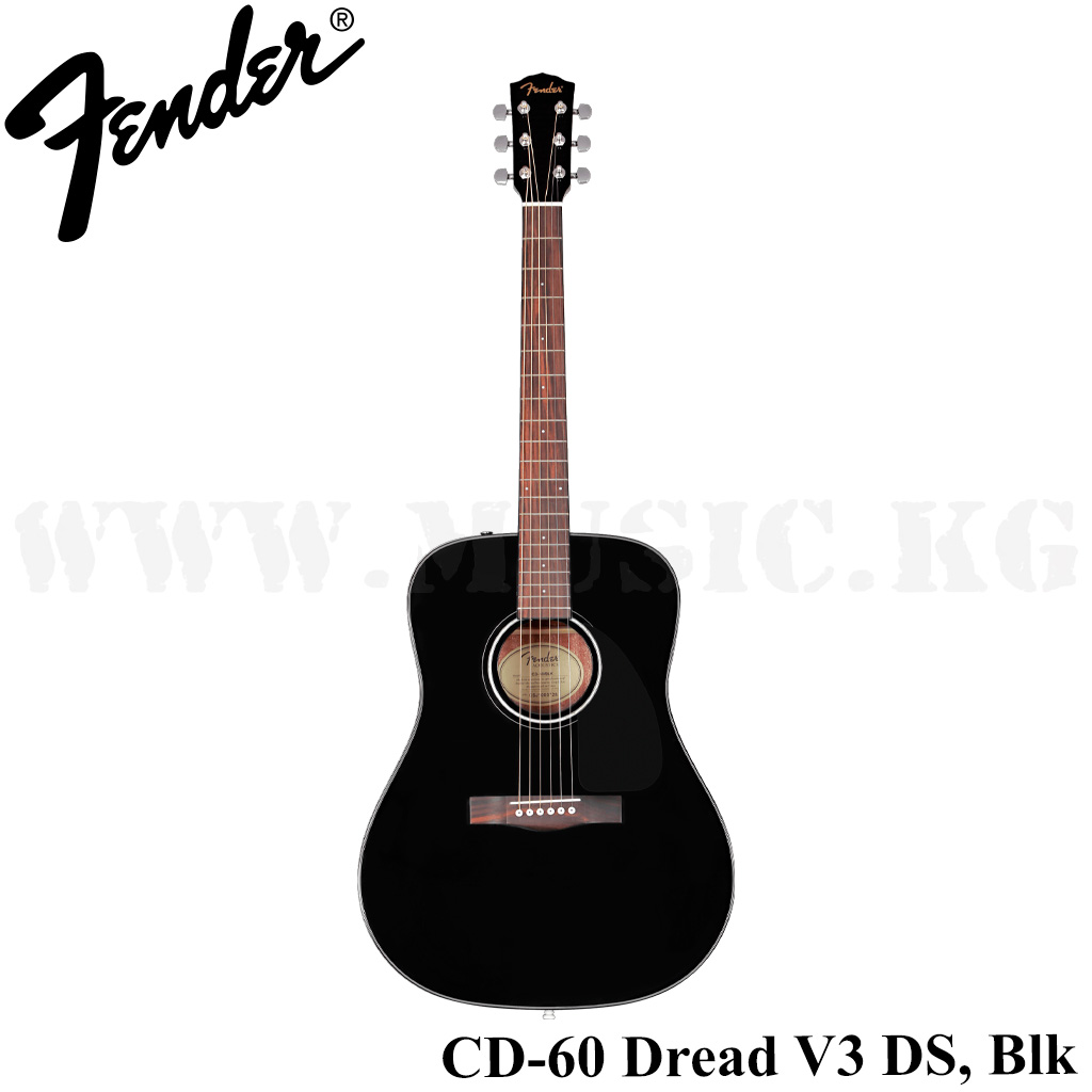 CD-60 Dread V3 DS, Blk