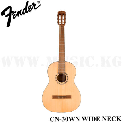 Классическая гитара CN-30WN Nylon, Walnut Fingerboard, Natural Fender